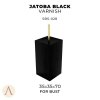 JATOBA: BLACK VARNISH-35X35X70 BUST