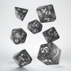SET: CLASSIC RPG SMOKY & WHITE DICE
