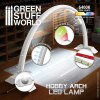 hobby arch led lamp faded white 3