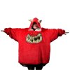 Warhammer 40K Oversized Hoodie Blanket Squig Red2