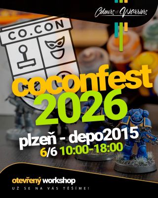 Jsme moc rádi, že se opět můžeme účastnit @coconfest , největšího fantasy/sci-fi festivalu v Plzni v @depo2015_plzen !...