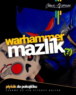 Občas se u nás najde i trochu roztomilejší podoba temného univerza – jako třeba plyšáci Warhammer od značky TOMY! ❤️...