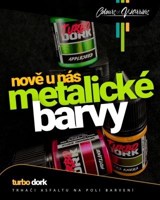 Když jsme minule zmínili Ionic paints jako novinky, tak nejmladším členem naší barevné party je značka Turbo Dork, která...