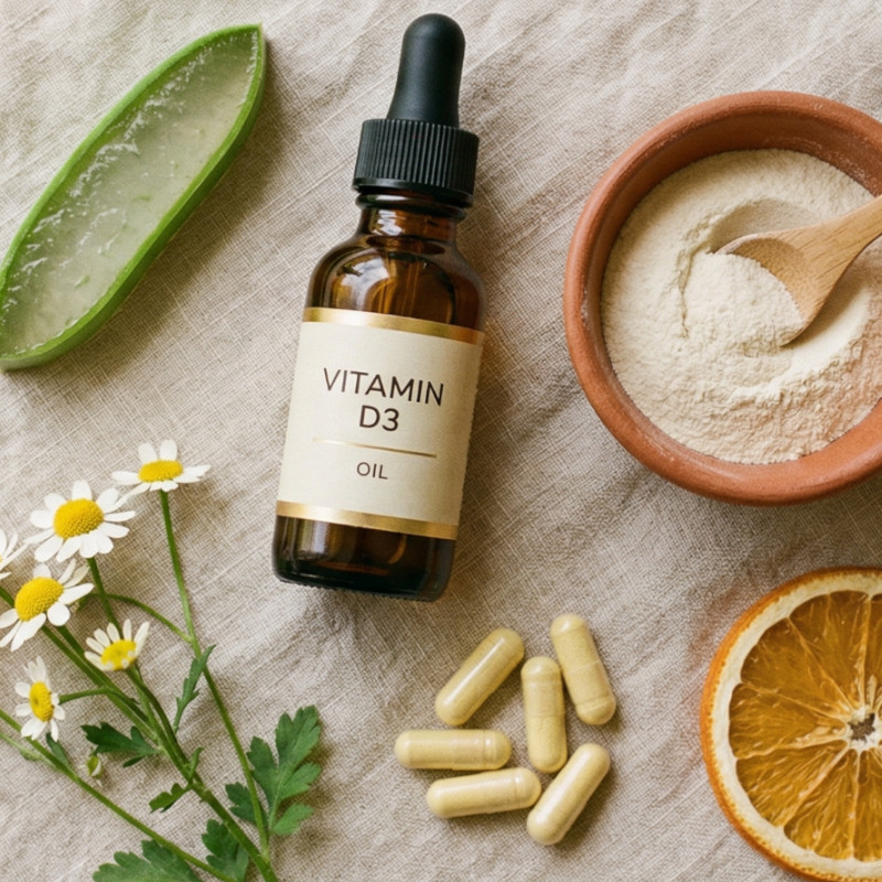 Kožní nemoci a problémy: příčiny, mikrobiom, vitamín D a přirozená podpora léčby