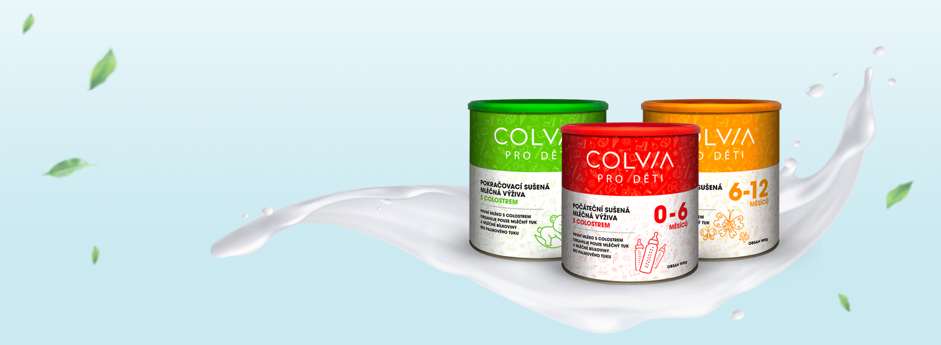 Výživa s colostrem pro děti