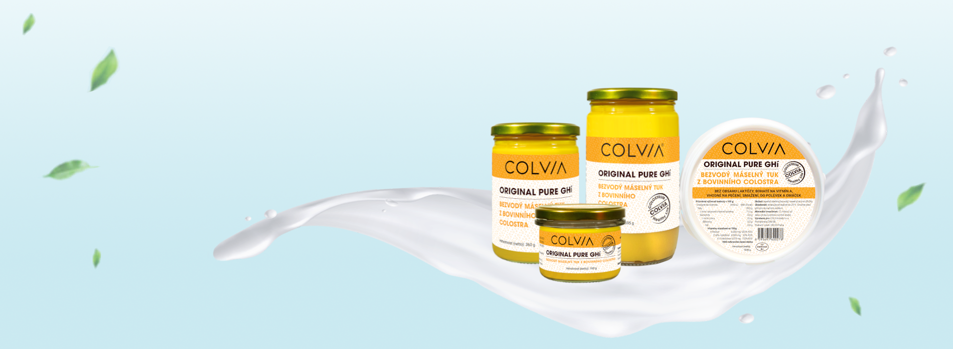 COLVIA Ghí máslo