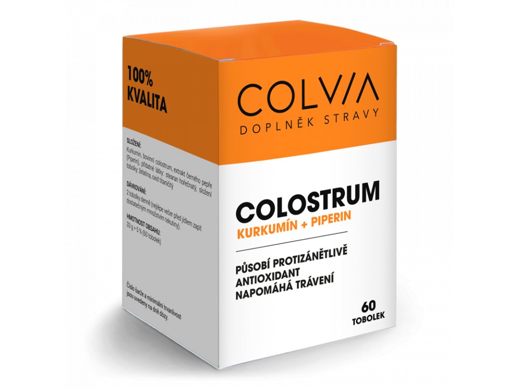 Dietary Supplement Colostrum Kurkumin 800x800