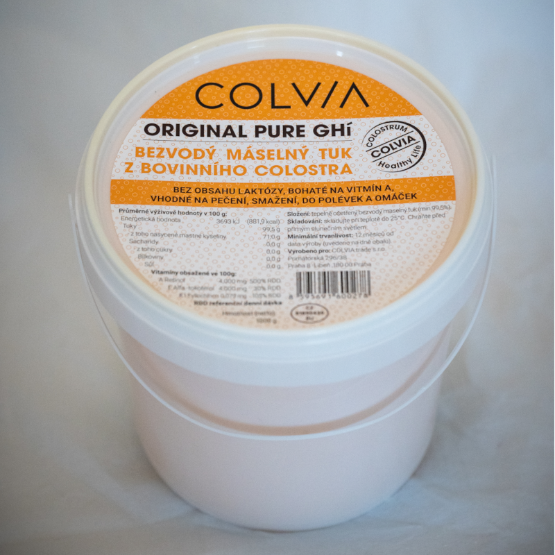 COLVIA Čisté Ghí z bovinního colostra 1000g