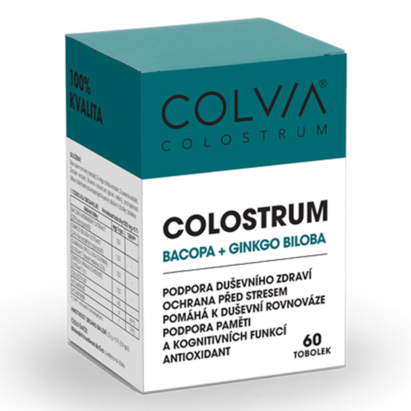 COLVIA COLOSTRUM + BACOPA + GINKGO BILOBA