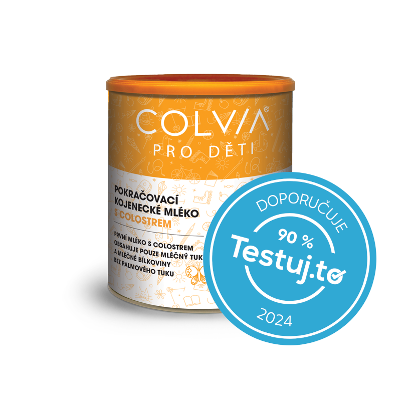 COLVIA Pokračovací kojenecké mléko s colostrem 6–12 měsíců, 400g