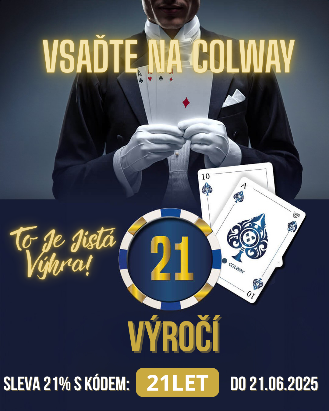 🎉 Letos COLWAY slaví své 21. narozeniny – 21 let inovací, přírodní krásy a péče o zdraví z 🧬živým kolagenem 💙