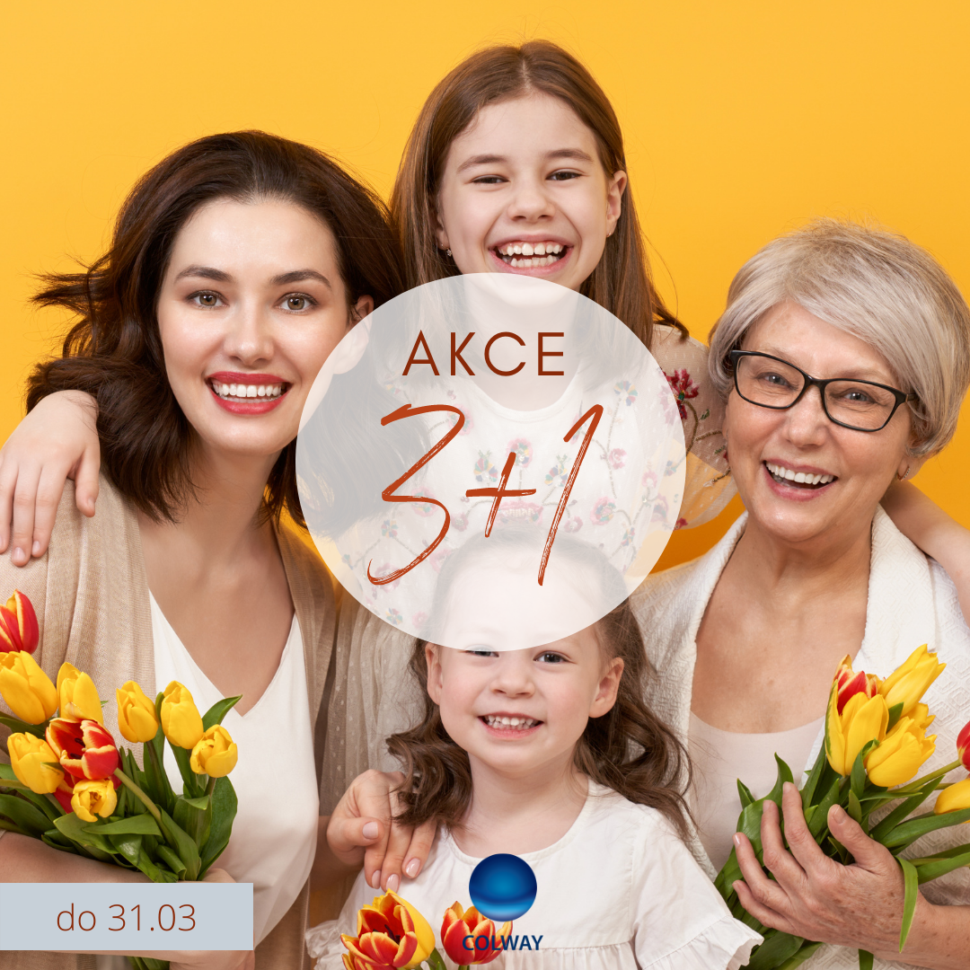 Akce 3+1 ZDARMA do 31.03
