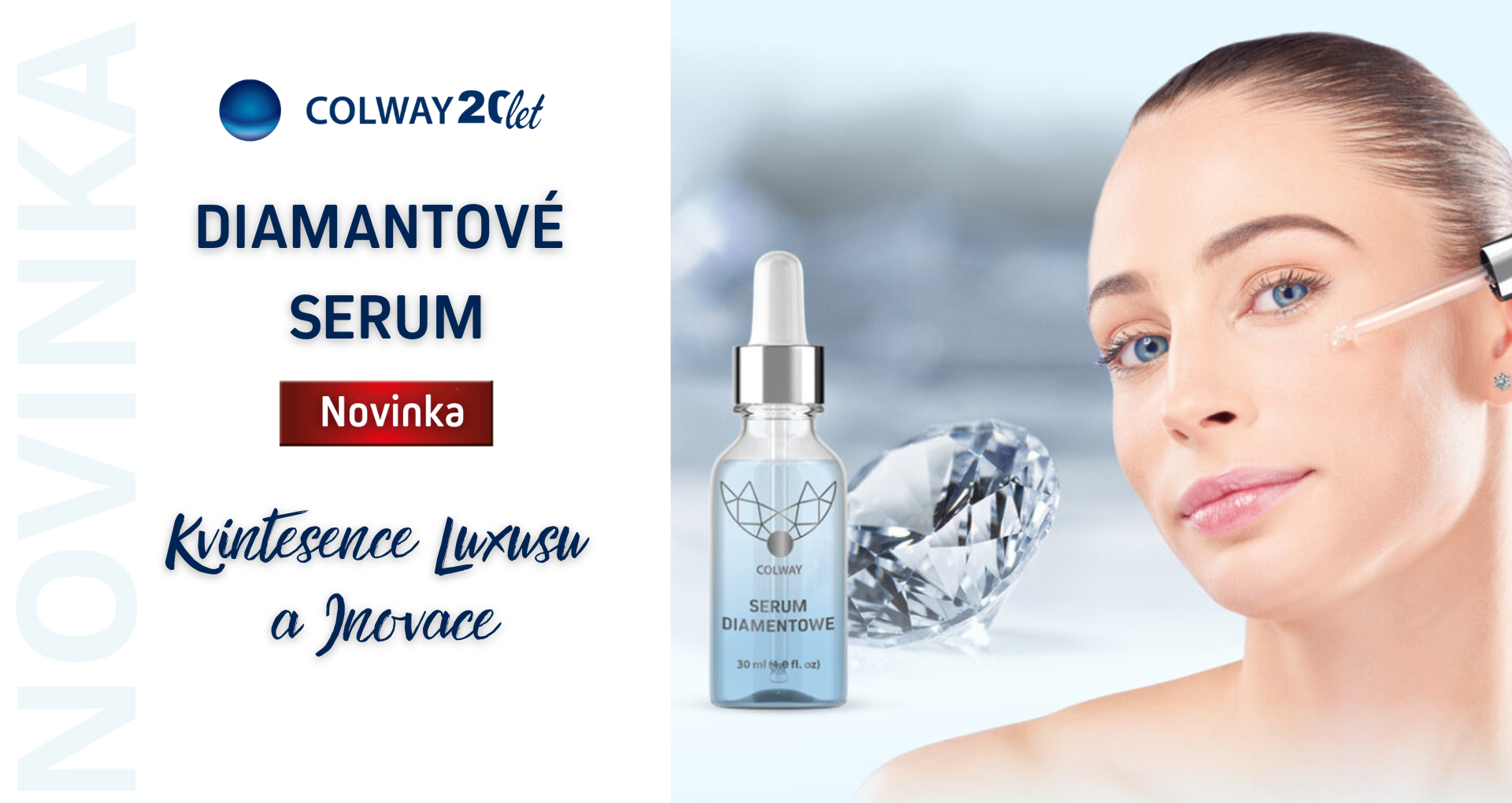 Novinka v nabídce - Diamantové Sérum – Kvintesence Luxusu a Inovace