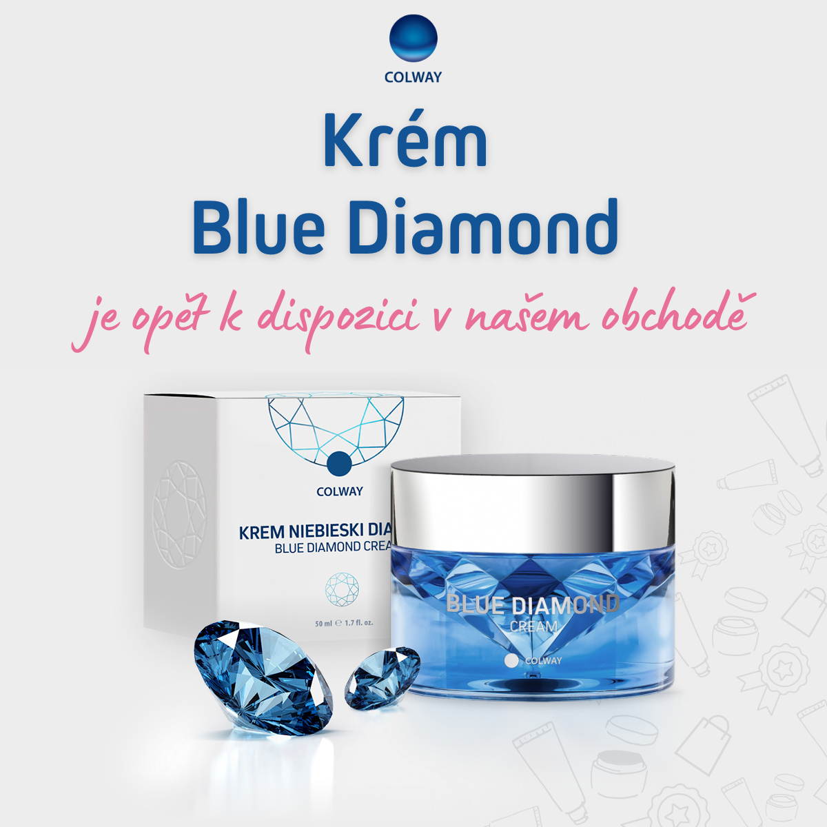 Krém Blue Diamond je Opět k Dispozici