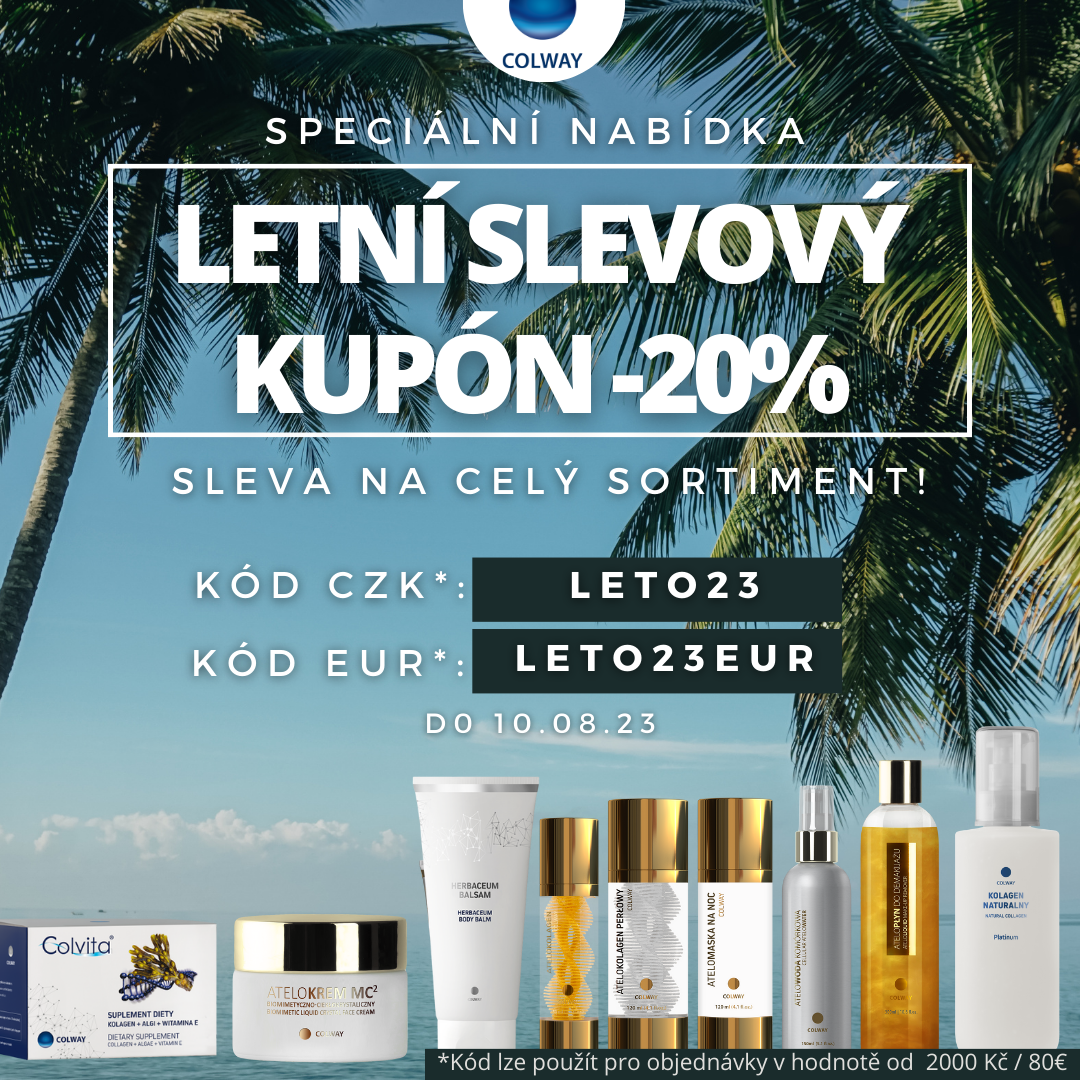 Slevový Kupón -20% do 10.08.2023