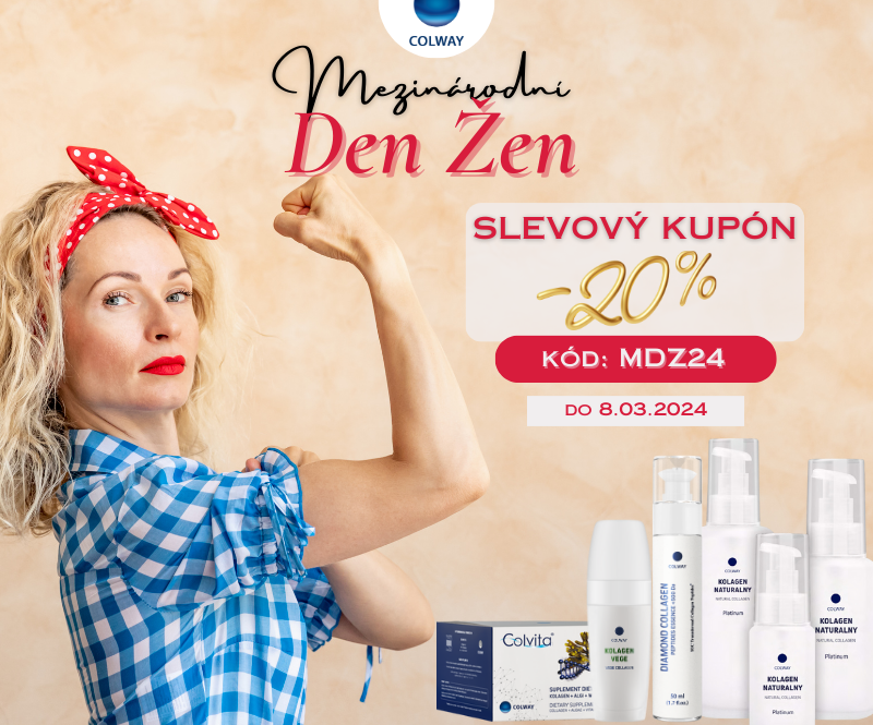 AKCE -20% u příležitosti Mezinárodního dne žen! Do 8.03.24