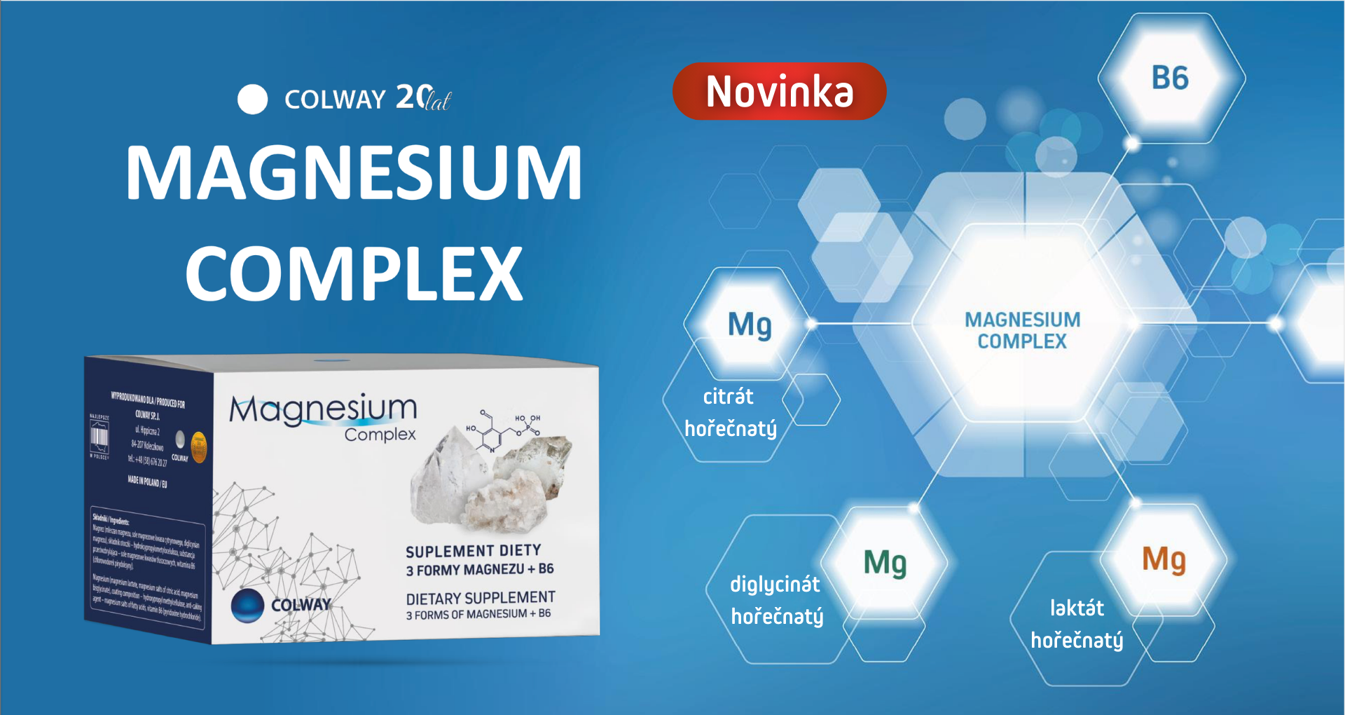 Novinka v nabídce – Magnesium Complex!