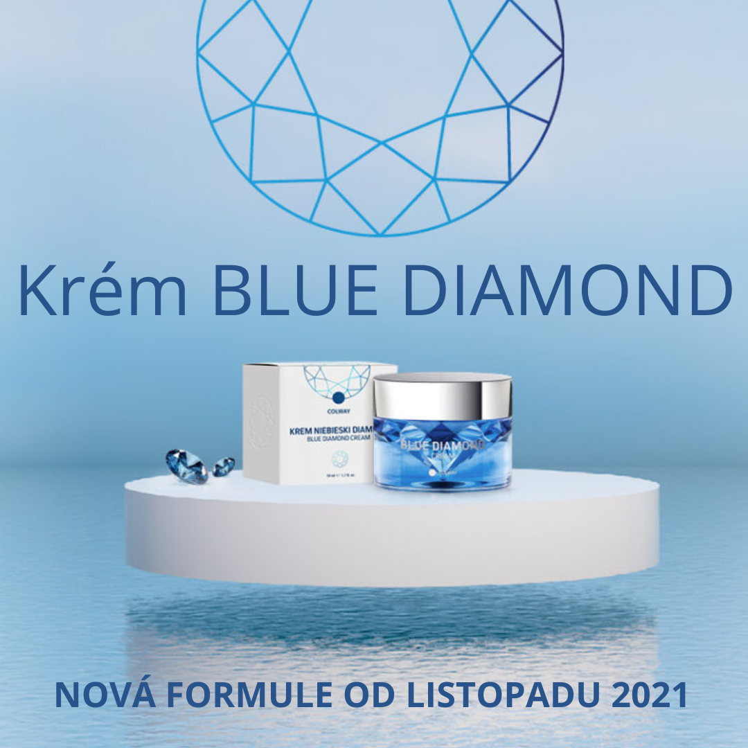 Nové složení Blue Diamond  krému