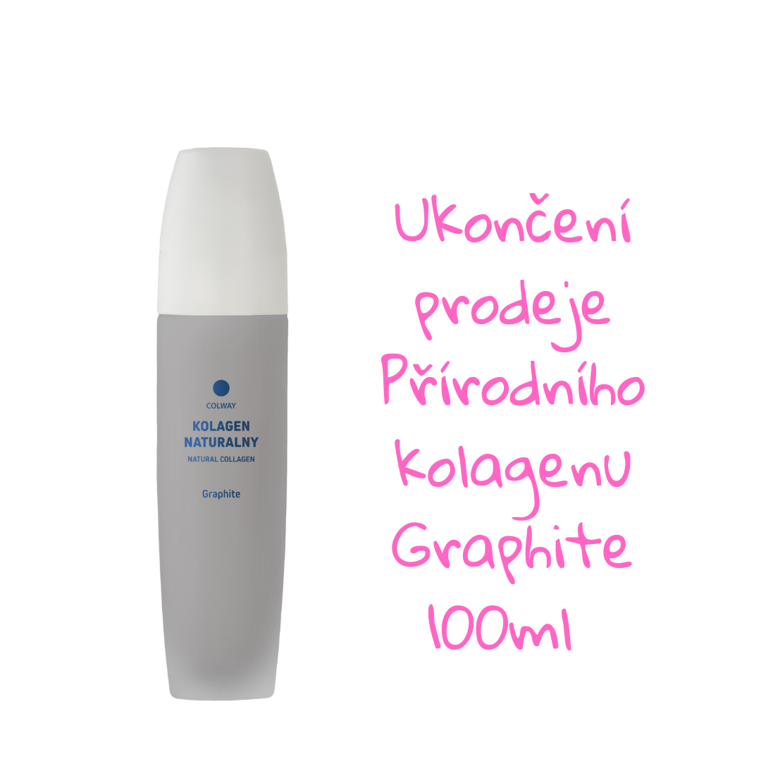 Ukončení prodeje Přírodního Kolagenu Graphite 100 ml
