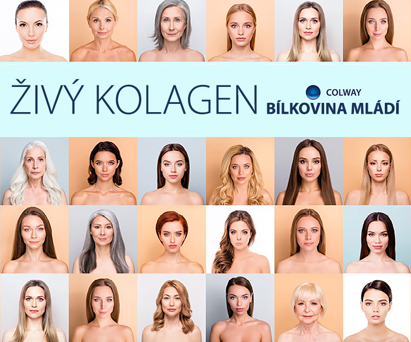 Živý Kolagen - Bílkovina Mládí