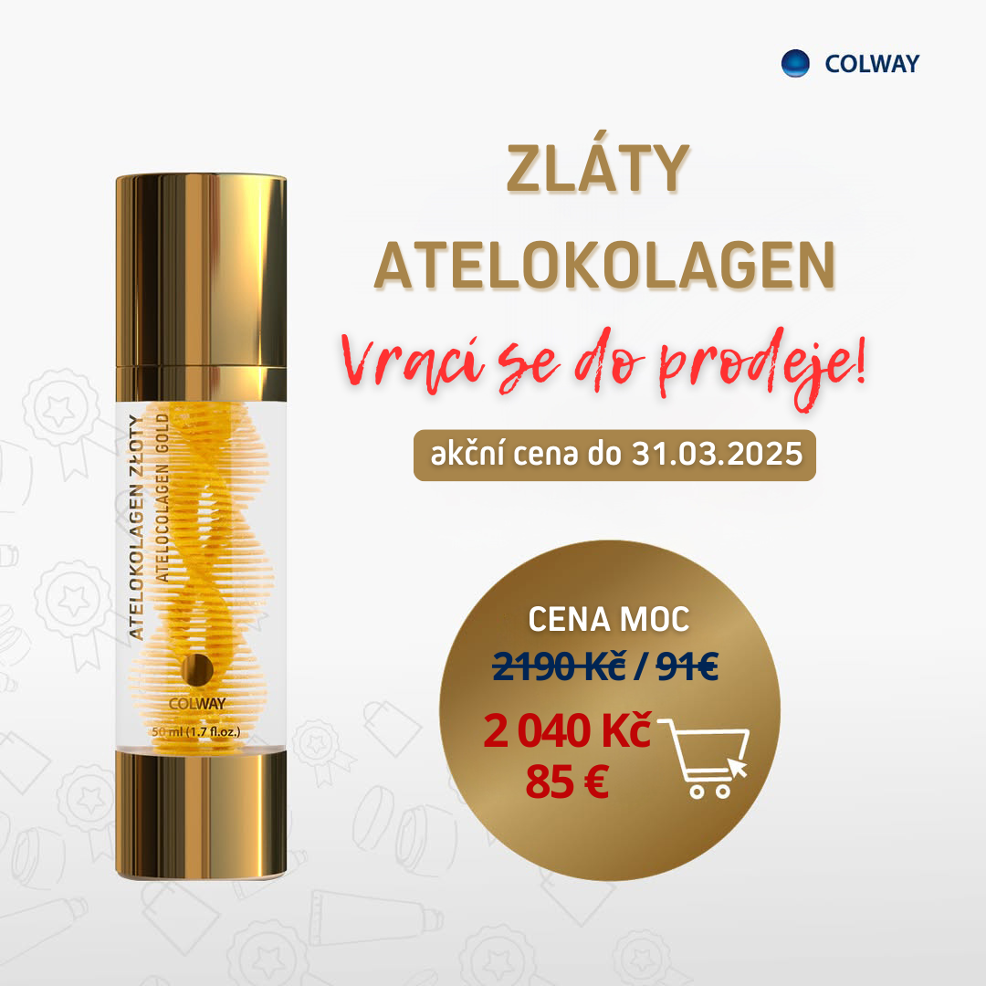Zlatý Atelokolagen je zpět v prodeji!