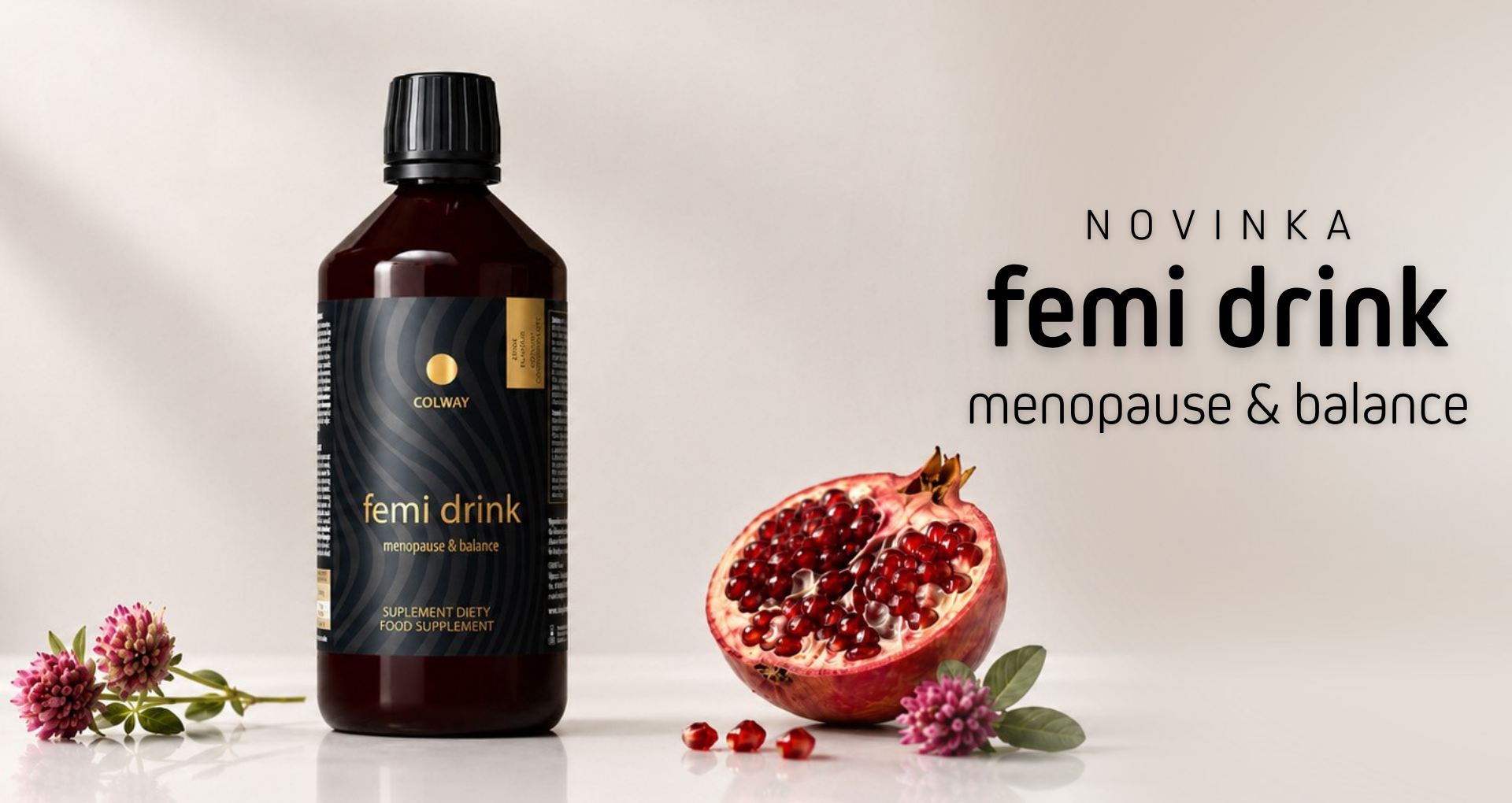 FEMI DRINK - Menopause & Balance – Přírodní Podpora v Období Menopauzy