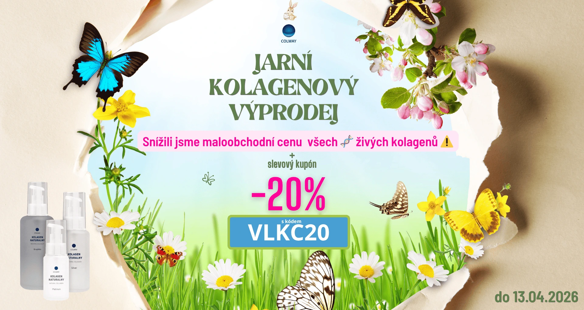 Jarni akce 2026 COLWAY