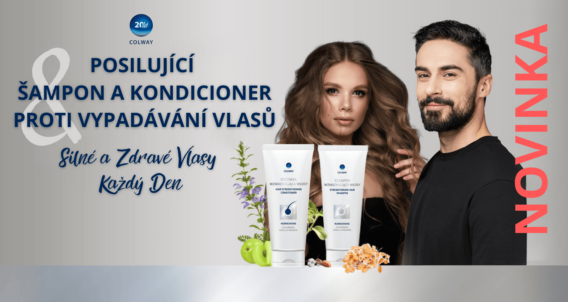 Sampon a kondicioner proti vypadavani vlasu