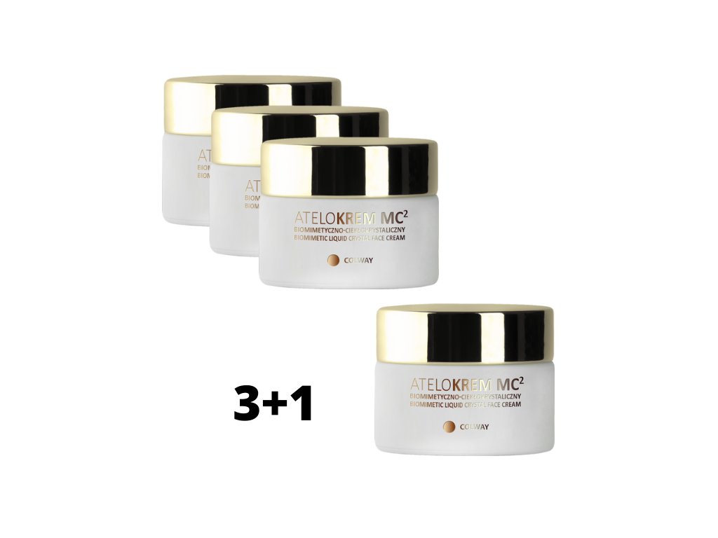 ATELOKRÉM MC2 akce 3+1 ZDARMA  Biomimetický krém s tekutými krystaly