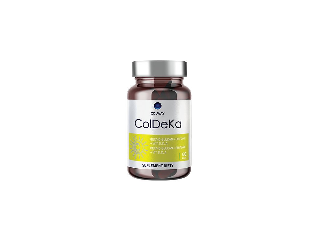 ColDeKa - Vitamín A, D3, K2 a beta-D-glukan