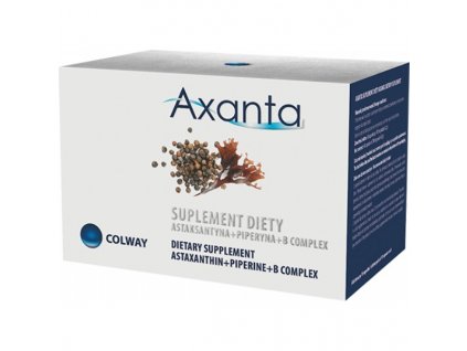 AXANTA - ASTAXANTHIN - Jeden z Nejsilnějších Antioxidantů + Piperin + Komplex Vit. B