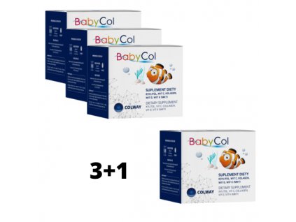 Babycol  3+1 ZDARMA - Přírodní Pastilky pro Děti na Cucání k Podpoře Imunity