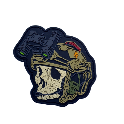 3d skull hero