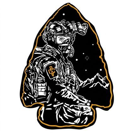 soldier of fortune sticker
