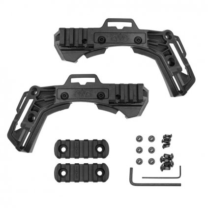 EXFIL CARBON LTP RAIL 3 RETROFIT KIT BLACK 3500X3500