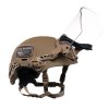 EXFIL Ballistic SL Coyote Brown Right Angle Face Shield Up