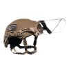 EXFIL Ballistic SL Coyote Brown Right Angle Face Shield Mid