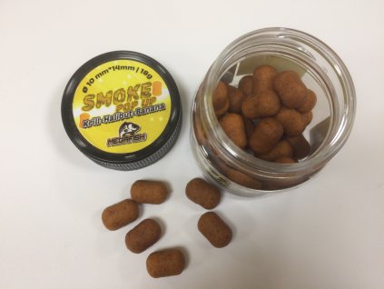 Smoke Pop Up, 18g. Megafish 10-14mm, Krill-Halibut-Banana