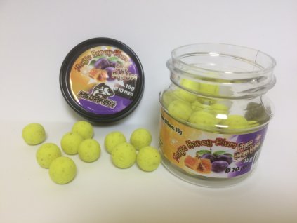 Fluo Pop Up 18g, Magic Honey - Plum, Megafish 10mm