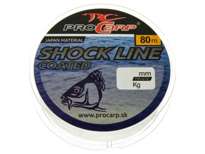 sokovy vlasec coated shock line procarp 80m