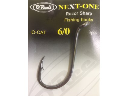 Háčiky CATFISH, O-CAT OReel 3 ks, 6/0