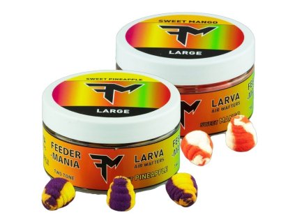 feedermania twotone larva air wafters large 37 g
