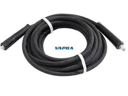 Vysokotlaká hadice prodlužovací  DN 8-10/2/ 400bar / 155 °C - 20m 3/8M - 3/8M, dvouvrstvá
