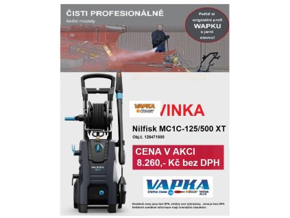 Nilfisk MC 1C-125/500 XT vysokotlaký čistič