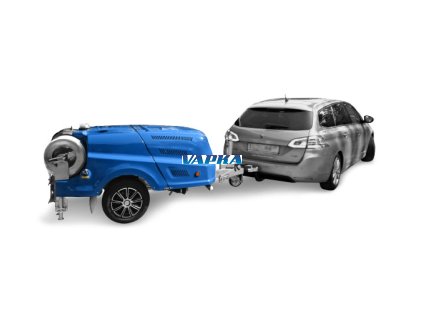 Wapka PTC trailer CTR-H 21/200 vysokotlaký čistič s ohřevem na přívěsu.