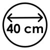 40 cm