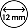 12 mm
