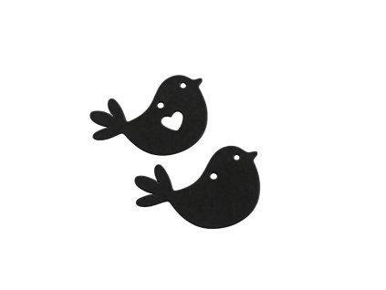 Jarní dekorace ptáčci k zavěšení – minimalistická jarní ozdoba