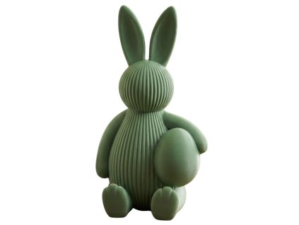 Velikonoční dekorace zajíc s vajíčkem