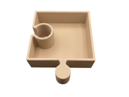 Designová miska ve tvaru puzzle – modulární dekorativní miska